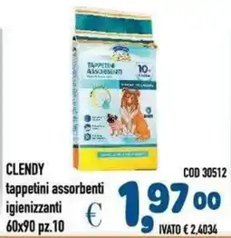 Del Prete Distribuzioni Clendy tappetini assorbenti igienizzanti offerta