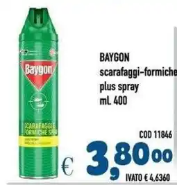 Del Prete Distribuzioni Baygon scarafaggi-formiche plus spray offerta