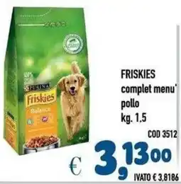 Del Prete Distribuzioni Friskies complet menu' pollo offerta