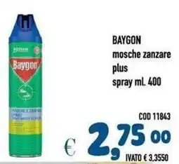Del Prete Distribuzioni Baygon mosche zanzare plus spray offerta