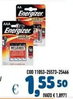 Del Prete Distribuzioni Energizer max AAA offerta