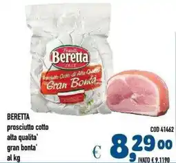 Del Prete Distribuzioni Beretta prosciutto cotto alta qualita' gran bonta' offerta
