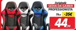 Telitaly Sedia da gamer professionista offerta