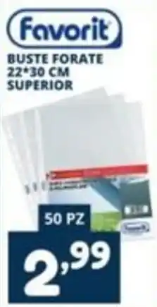 Cossuto Buste forate superior offerta
