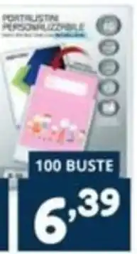 Cossuto Portalistine personalizzabile offerta