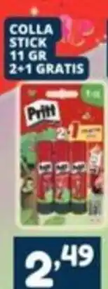 Cossuto Colla stick Pritt offerta