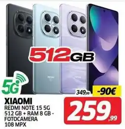 Telitaly Xiaomi Redmi Note 15 5G offerta