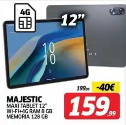 Telitaly Majestic maxi tablet 12" offerta