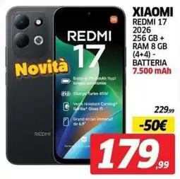 Telitaly Xiaomi Redmi 17 offerta
