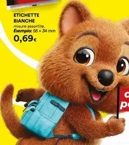 Ipercoop Etichette bianche offerta