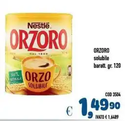 Del Prete Distribuzioni Nestlé Orzoro offerta