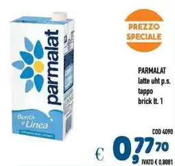 Del Prete Distribuzioni Parmalat latte uht p.s. offerta