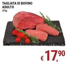 Tre Valli Supermercato Tagliata di bovino adulto offerta