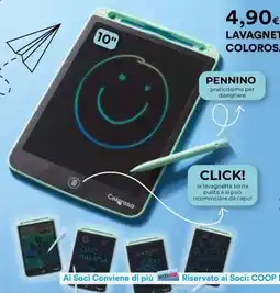 Ipercoop Lavagnetta colorosa offerta