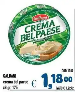 Del Prete Distribuzioni Galbani crema bel paese offerta