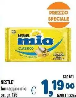 Del Prete Distribuzioni Nestlé formaggino mio classico offerta