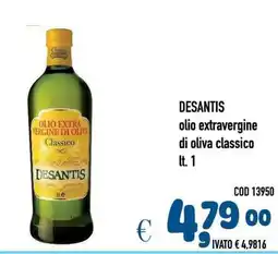 Del Prete Distribuzioni Olio extra vergine di oliva classico Desantis offerta