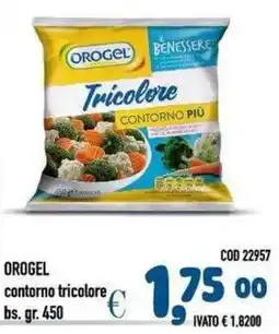 Del Prete Distribuzioni Orogel contorno tricolore offerta