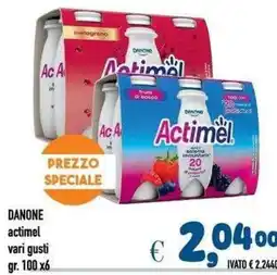 Del Prete Distribuzioni Danone Actimel offerta