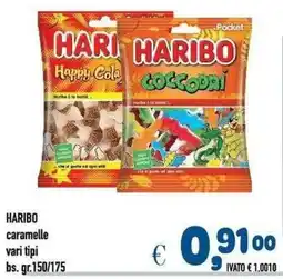 Del Prete Distribuzioni HARIBO caramelle vari tipi offerta