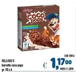 Del Prete Distribuzioni Kellogg's barrette coco pops offerta