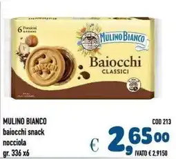 Del Prete Distribuzioni Mulino Bianco baiocchi snack nocciola offerta