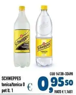 Del Prete Distribuzioni Schweppes tonica/tonica 0 offerta