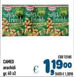 Del Prete Distribuzioni Cameo arachidi offerta