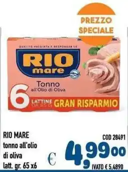Del Prete Distribuzioni Rio mare tonno all’olio di oliva offerta