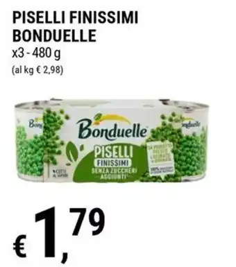 Piselli finissimi Bonduelle