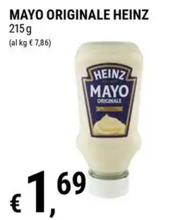 Tre Valli Supermercato Mayo originale Heinz offerta