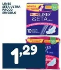 Cossuto Lines seta ultra offerta