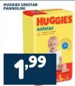 Cossuto Huggies unistar pannolini offerta