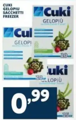 Cossuto Cuki gelopiù offerta