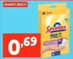 Cossuto Guanti multi Spontex Multi offerta