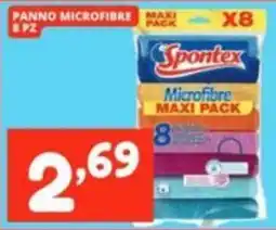 Cossuto Panno microfibra Spontex offerta