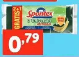 Cossuto Spontex 3 Universale Antibac offerta