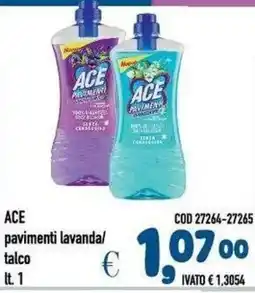 Del Prete Distribuzioni ACE pavimenti lavanda/talco offerta