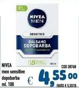 Del Prete Distribuzioni Nivea men sensitive dopobarba offerta