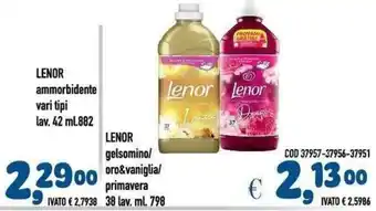 Lenor ammorbidente