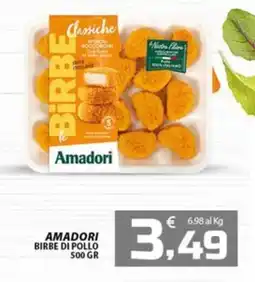 SpesaPiù Supermercati Birbe di pollo Amadori offerta