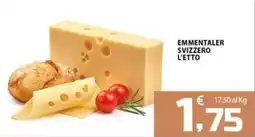 SpesaPiù Supermercati Emmentaler svizzero offerta