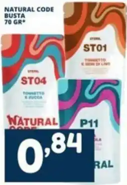 Cossuto Natural Code tonnetto e semi di lino offerta