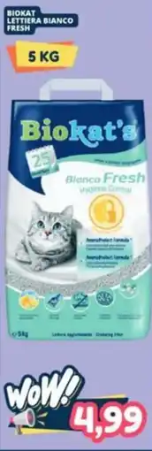 Cossuto Biokat's Bianco Fresh offerta
