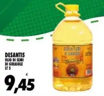 Olio di semi di girasole Desantis