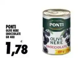 Compri Meglio Ponti olive nere snocciolate offerta
