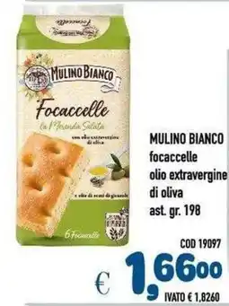 Del Prete Distribuzioni Mulino Bianco focacelle olio extravergine di oliva offerta