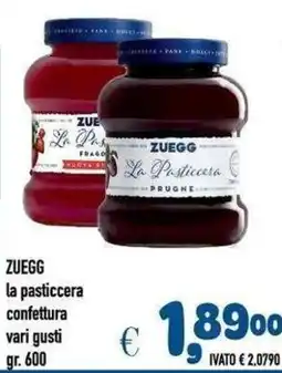 Del Prete Distribuzioni Zuegg la pasticceria confettura offerta