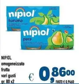 Del Prete Distribuzioni NipiOL omogeneizzato frutta offerta