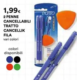 Ipercoop Penne cancellabili Tratto Cancellik offerta